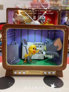 淘到了超值盲盒，小电视里的猫和老鼠，可爱的不要不要的