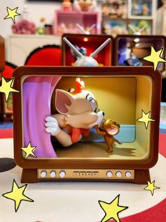 淘到了超值盲盒，小电视里的猫和老鼠，可爱的不要不要的