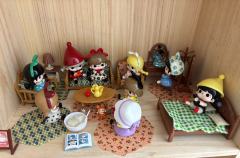 我的小小世界，兔兔与熊盲盒集齐啦，（除了隐藏）微景观好好玩