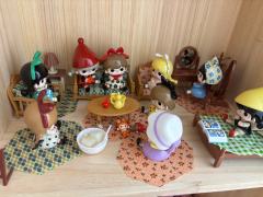 我的小小世界，兔兔与熊盲盒集齐啦，（除了隐藏）微景观好好玩