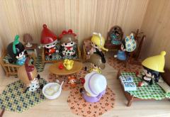 我的小小世界，兔兔与熊盲盒集齐啦，（除了隐藏）微景观好好玩