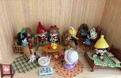 我的小小世界，兔兔与熊盲盒集齐啦，（除了隐藏）微景观好好玩