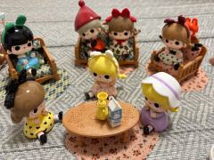 我的小小世界，兔兔与熊盲盒集齐啦，（除了隐藏）微景观好好玩