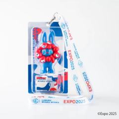 LABUBU和大阪世博会吉祥物联动了，推出了脉脉造型的联动L