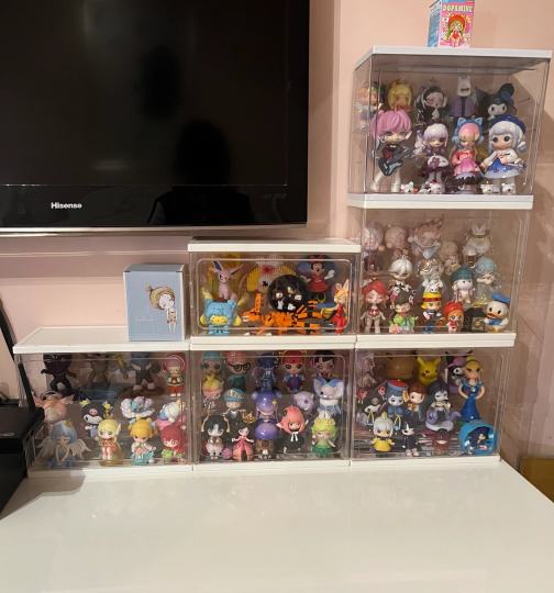 显示一下家里的盲盒🌚💦（有一些不是，也放里面了）