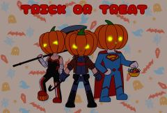 前年画的万圣贺图🥺不过角色里没找到阿忒😭💔