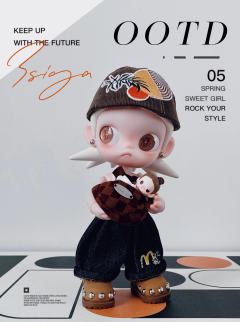 超好看的一款棋盘格包包
因为岚孩子自己也很爱背棋盘格咖色
所