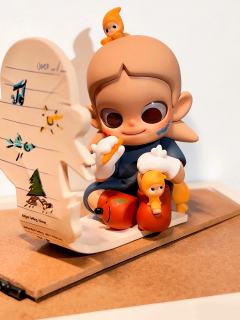 终于轮到我了！泡泡玛特萌盒zsiga隐藏日记
真是太喜欢嘎子