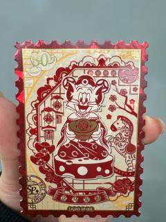 全新卡游猫和老鼠奇迹珍藏岁岁序曲SP-003
新年邮票款，烫