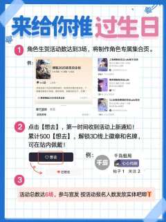 二次元角色2月生日日历❗生贺筹备中👉

老师们准备如何为你