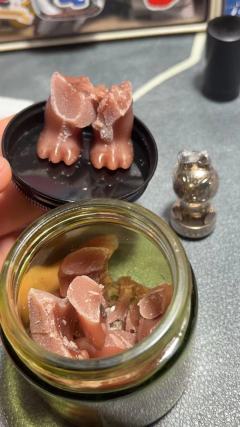 看了娃友的接生，很完美，而我失败了…稍微用力一点就裂开了，保