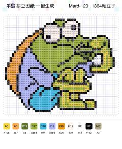 当「海绵宝宝」遇上【拼豆】
比奇堡居民居然还有这种打开方式？