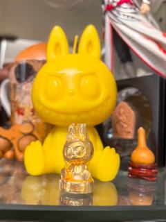 最爱黄色这只，因为接生后的labubu像24k黄金，很闪耀，