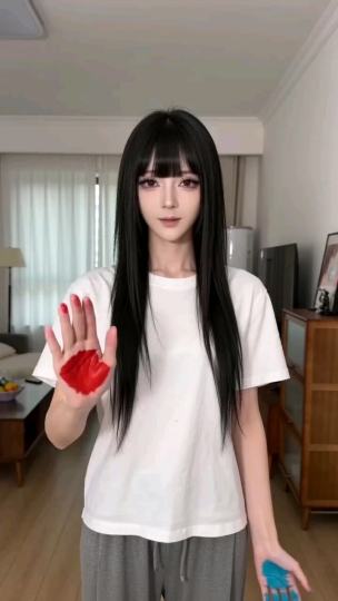 抱歉是因为觉得这个转场是cosplay的感觉而且是真人所以发到这个岛上别喷