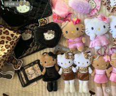 救命，Kitty￼酱这波太好看了 
🐆豹纹+长腿+黑皮+爱