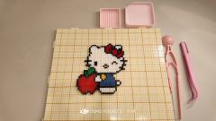 超简单的苹果kitty 适合新手拼～
喜欢的宝子快来拼拼看
