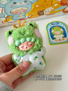 这套mini毛绒挂件敲可爱~ 每一个都有独特的性格设定 豆袋