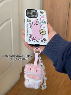 这套mini毛绒挂件敲可爱~ 每一个都有独特的性格设定 豆袋