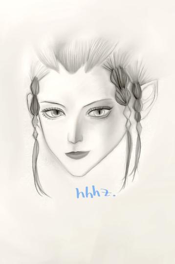 p1是俺自己的女精大头，p2是给朋友画的