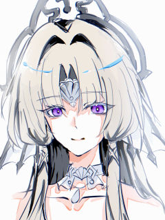 之前画的太没手感了，突然发现倒着看似乎会好一点！好神奇！
是