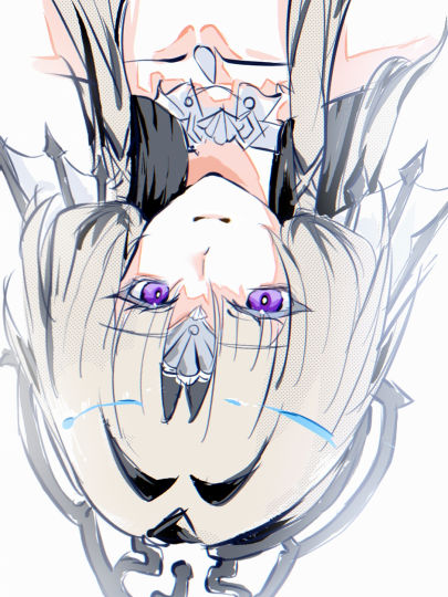 之前画的太没手感了，突然发现倒着看似乎会好一点！好神奇！是真珠小姐🤲