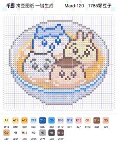 🎆吃完这碗汤圆，就算过完年啦～
晒出你的【元宵主题】拼豆作