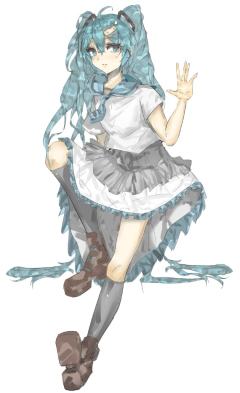 发发之前画的miku酱！