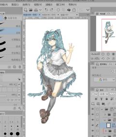 发发之前画的miku酱！