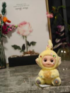 好宝
的妙用。
一直想要个怀档公仔，这不现成的嘛。
听说失焦