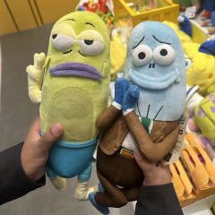 谁懂啊！这组比奇堡鱼鱼玩偶直接封神。丑萌的表情配上还原的服饰