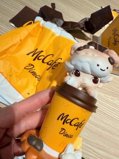 终于抢到了麦旋风，demo卖咖啡dimo开心开心