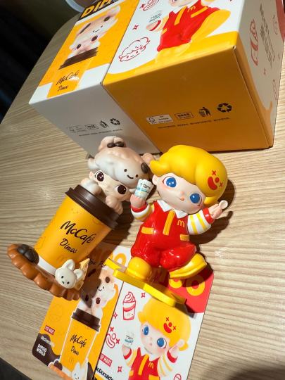 终于抢到了麦旋风，demo卖咖啡dimo开心开心