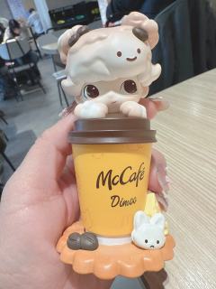 终于抢到了麦旋风，demo卖咖啡dimo开心开心