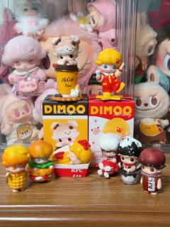 麦当劳Dimoo还是肯德基Dimoo？
论个头麦当劳大 论精