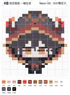 「当超自然员工来到拼豆岛
居然会变成这种萌物形态！」

喜欢