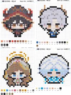 超自然员工变成拼豆萌物原来是这样！
拼豆子今天为大家带来的是