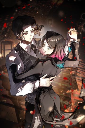 是约稿，同担可以当头像和壁纸