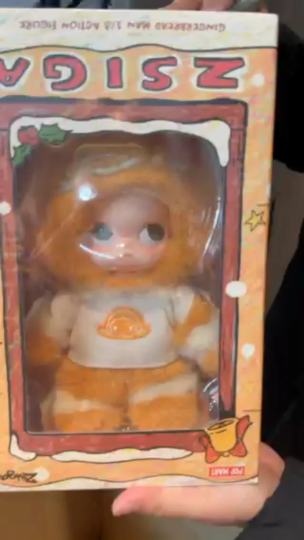 心心念念的嘎子，然而没有地方摆了~先暂时留存柜中~