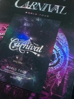 
周杰伦2025嘉年华演唱会印签卡 编号291/299 
卡