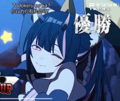 尝试画了色块头！