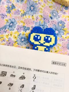 最喜欢这种又好看又实用的拼豆了！这个创意给满分！