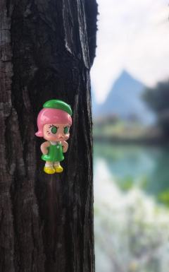 我超爱香港展的Molly绿碟
年前到手的～299我真的觉得千