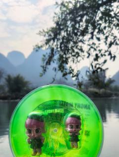 我超爱香港展的Molly绿碟
年前到手的～299我真的觉得千