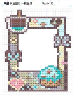 🍰用拼豆让你的照片变得“美味”起来？
“食物系”拼豆相框图