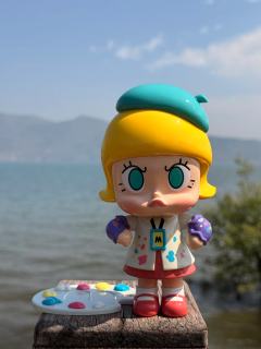 🥳想要的,今天得到了!
🎨Molly小画家在洱海勾勒出大