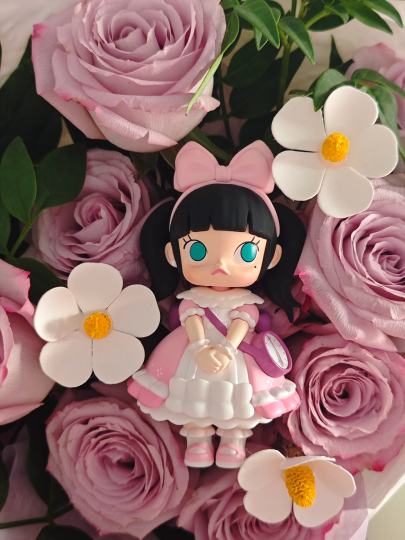 Molly好可爱😊这个系列泡泡官方为啥不出一套娃呢自己改一个太漂亮了