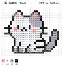 💓今天拼豆子为大家带来的拼豆图纸是猫咪系列！
这么多可爱的