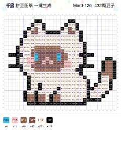 💓今天拼豆子为大家带来的拼豆图纸是猫咪系列！
这么多可爱的