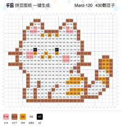 💓今天拼豆子为大家带来的拼豆图纸是猫咪系列！
这么多可爱的