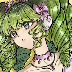 很难解释，但都是我画的……感觉现在画出来又是另一个样子₍˄·